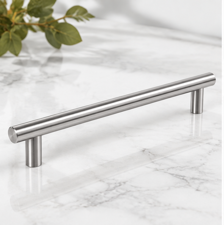 The Handle Factory Brushed Stainless Steel Bar Handle