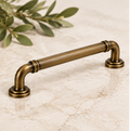 The Handle Factory Antique Bronze Traditional Pull Handle
