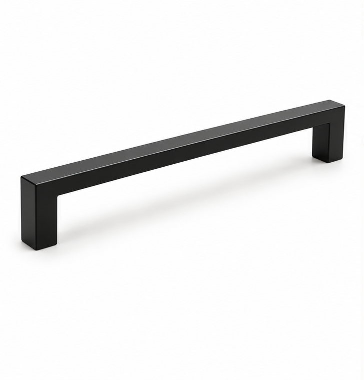 The Handle Factory Matte Black Square Edge Handle